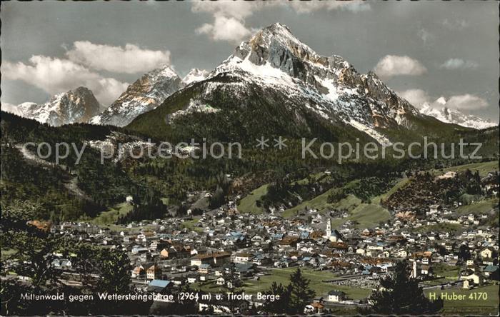 Mittenwald Karwendel Tirol Wettersteingebirge