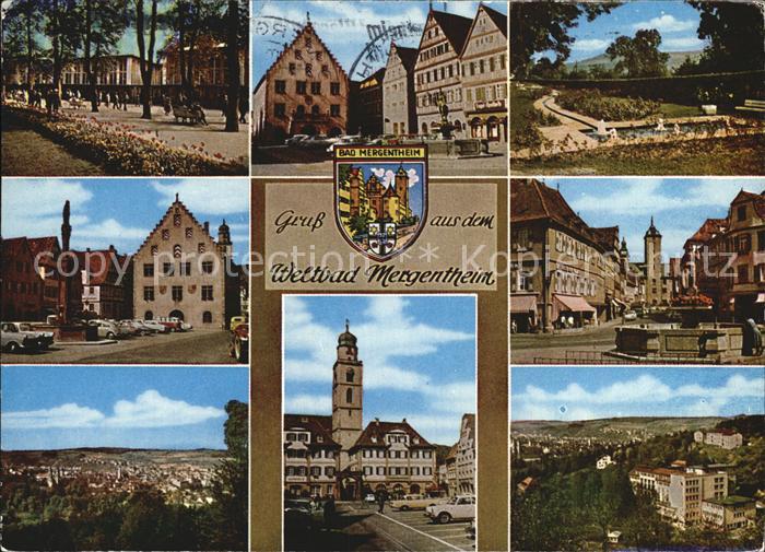 Bad Mergentheim Brunnen Kirchen Park