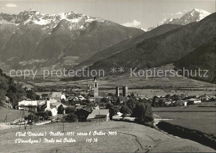 Mals Suedtirol Ortler Malles