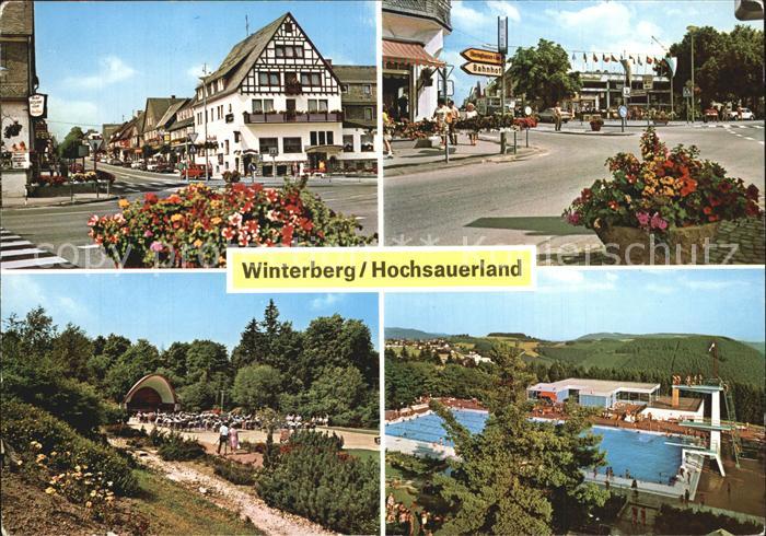 Winterberg Hochsauerland Hauptstrasse Freilichtbuehne Freibad