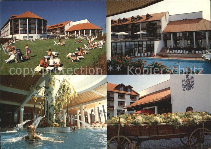 Bad Griesbach Rottal Hotel Fuerstenhof Freibad Hallenbad Liegewiese