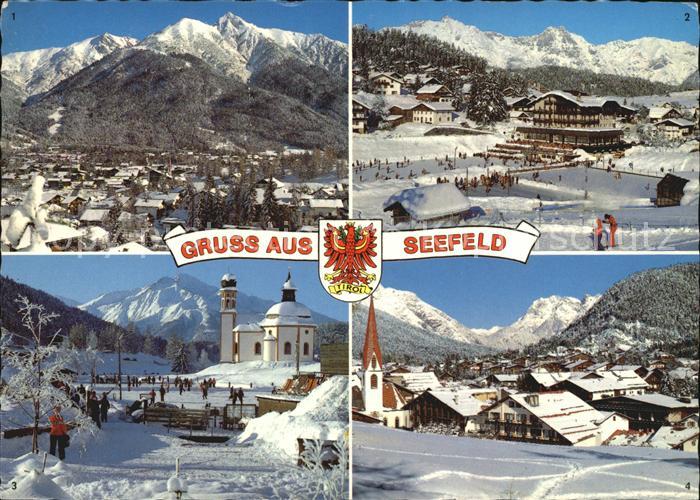Seefeld Tirol Rosshuette Eislafplaetze Hotel Wetterteil Seekirchlein