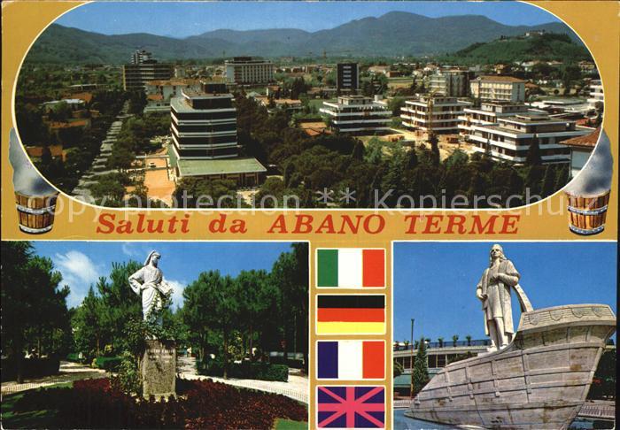 Abano Terme Gesamtansicht Kurpark