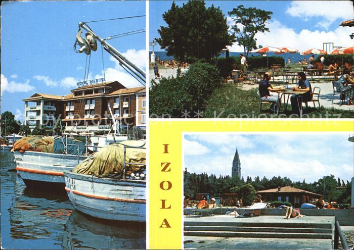 Izola Hafen Promenade