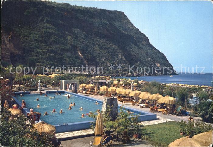 Forio d Ischia Thermalanstalt Garten Poseidon