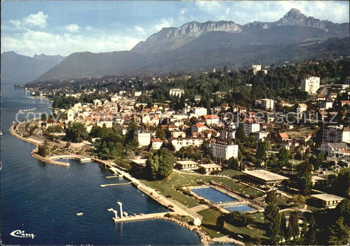 Evian-les-Bains Haute Savoie Panorama