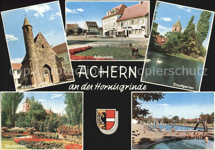 Achern Baden Stadtgarten Adlerplatz Stadtgarten