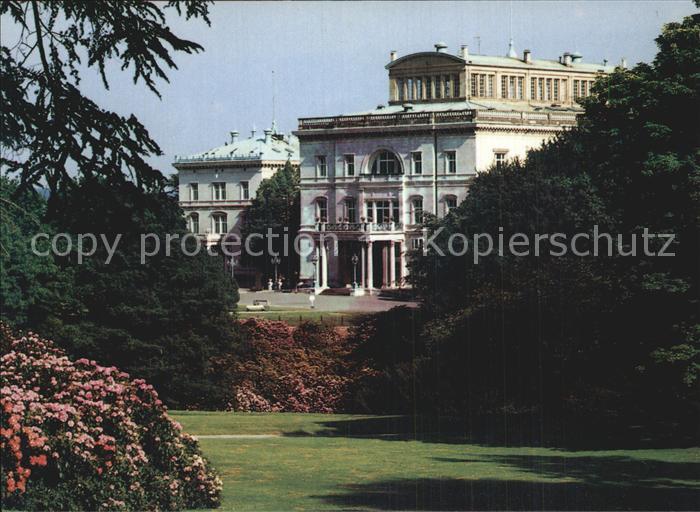 Essen Ruhr Villa Huegel Haupteingang mit Auffahrt
