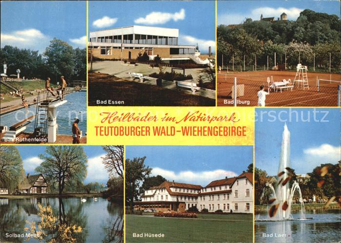 Teutoburgerwald Bad Rothenfels Solbad Melle Bad Huesede Bad Lear Bad Essen