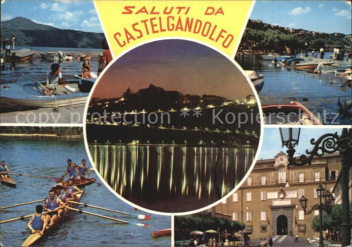 Castelgandolfo Latium Rudern