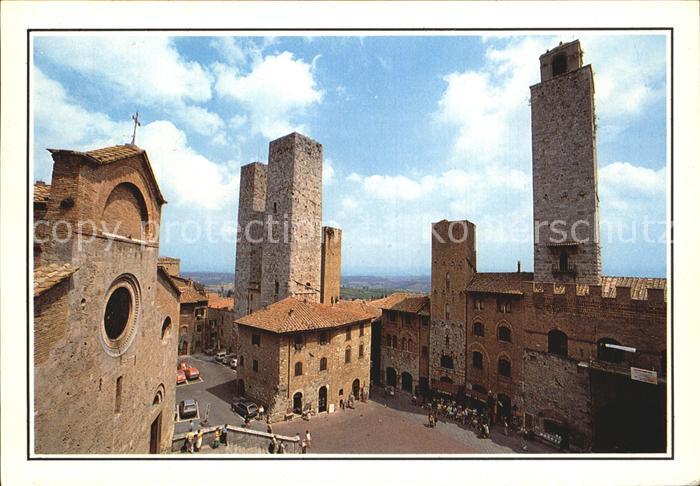 San Gimignano Dom Platz