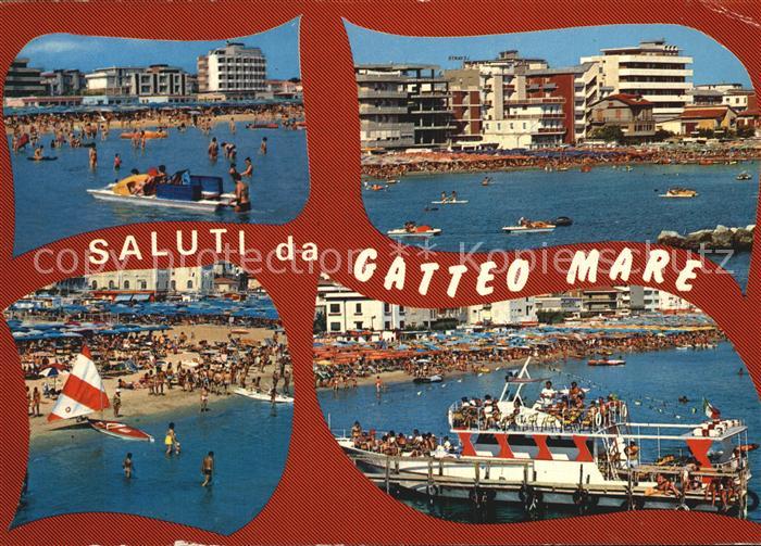 Gatteo Mare Strand Schiff