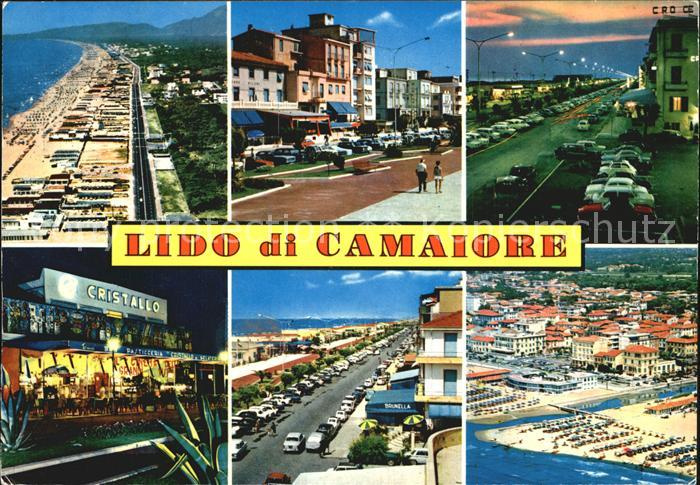 Camaiore Strand Fliegeraufnahme