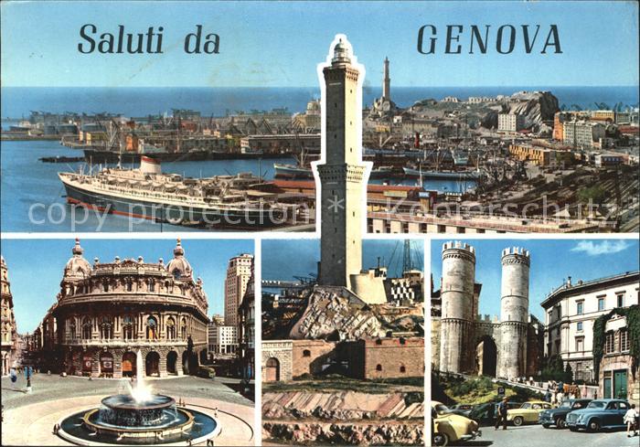 Genova Genua Liguria Hafen Piazza de Ferrari