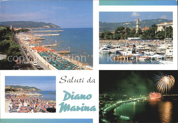 Diano Marina Strand Hafen