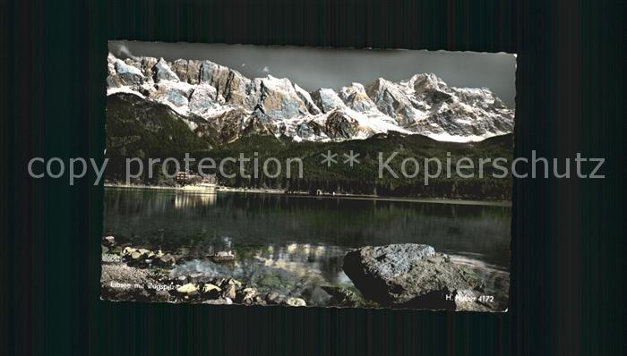 Eibsee mit Zugspitze