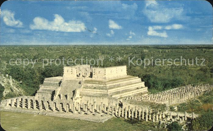 Chichen Itza Temple of the Warriors and the 1000 Columns