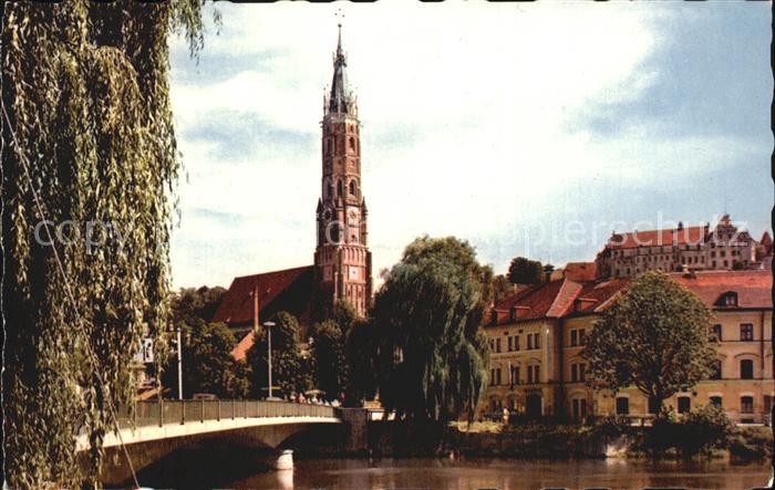 Landshut Isar St Martinskirche