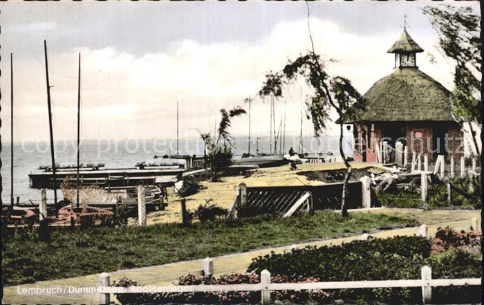 Lembruch Duemmersee Bootsanleger