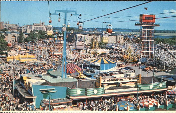 Toronto Canada The Canadian National Exhibition Cablecar Skyride