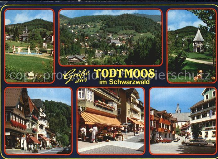 Todtmoos Schwarzwald BW Schwimmbad Total Kapelle Dorfmotive