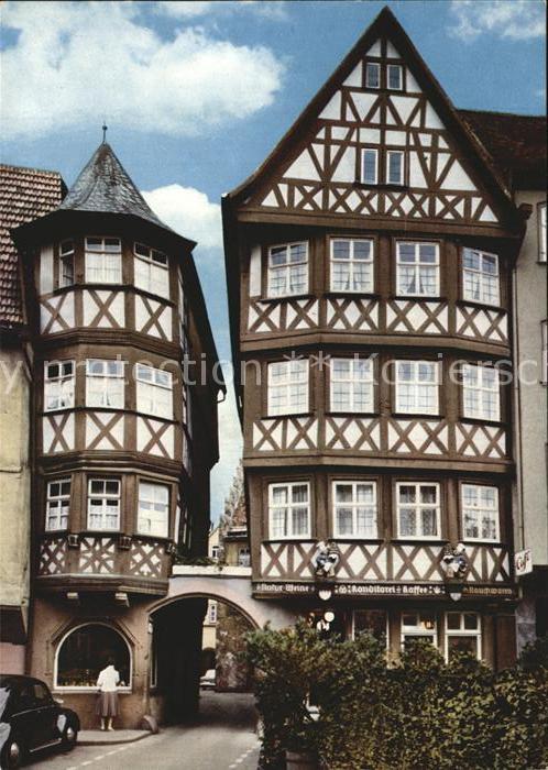 Wertheim Main Hahnsches Haus am Marktplatz