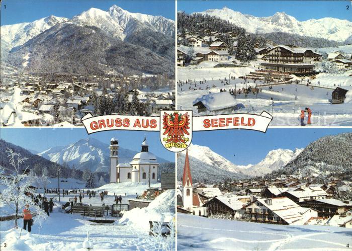 Seefeld Tirol Skigebiet Rosshuette Eislaufplaetze Seekirchlein Karwendelgebirge