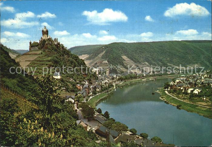 Cochem Mosel mit Burg Cochem