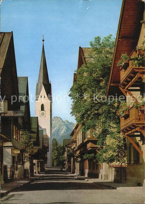 Oberstdorf Kirchstrasse Kirche