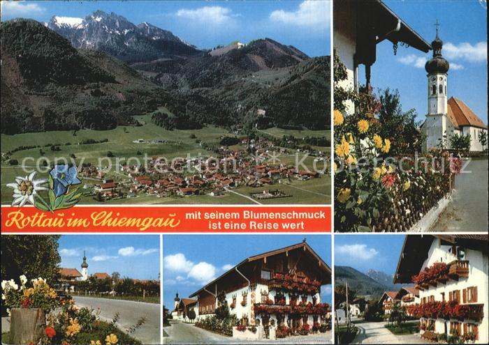 Rottau Chiemgau Total Kirche Dorfmotive