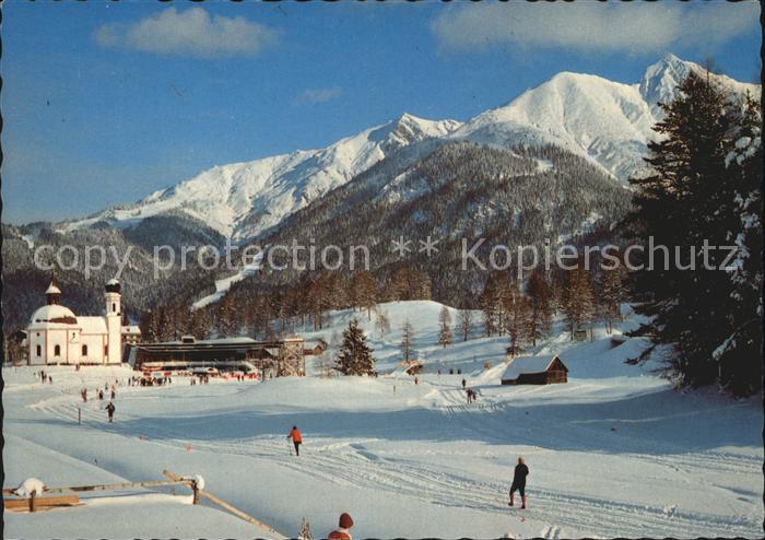 Seefeld Tirol Olympia Loipen Langlauf Kirche