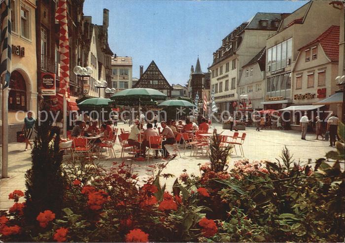 Bad Kissingen Marktplatz Strassencafe