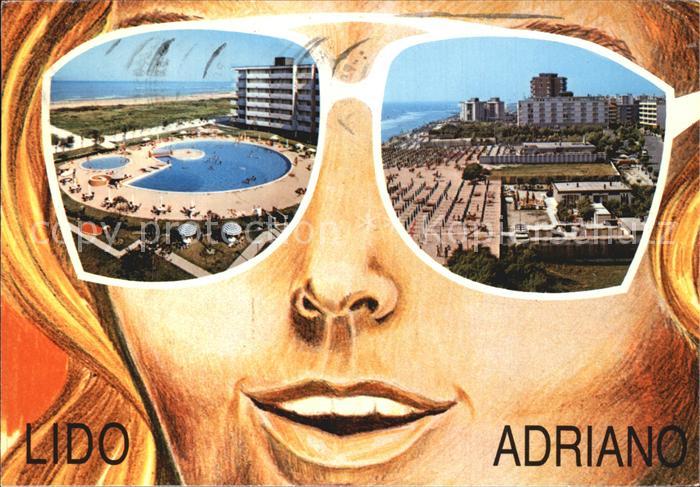 Lido Adriano Hotel Swimmingpool Strand