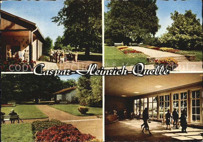 Bad Driburg Caspar Heinrich Quelle Park Halle