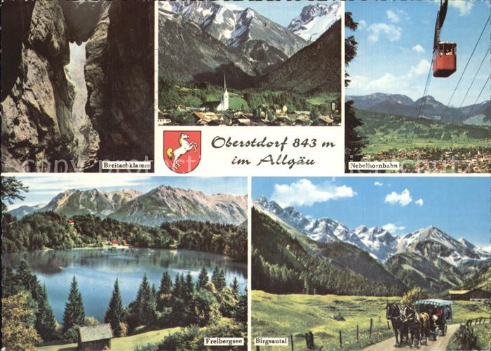 Oberstdorf Breitachklamm Total Nebelhornbahn Freibergsee Birgsautal