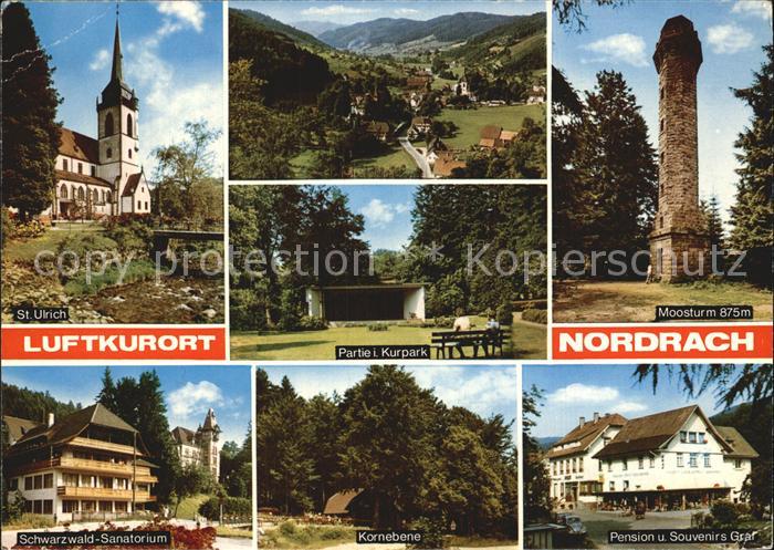 Nordrach St Ulrich Total Moosturm Kurpark Schwarzwald Sanatorium Kornebene Pensi