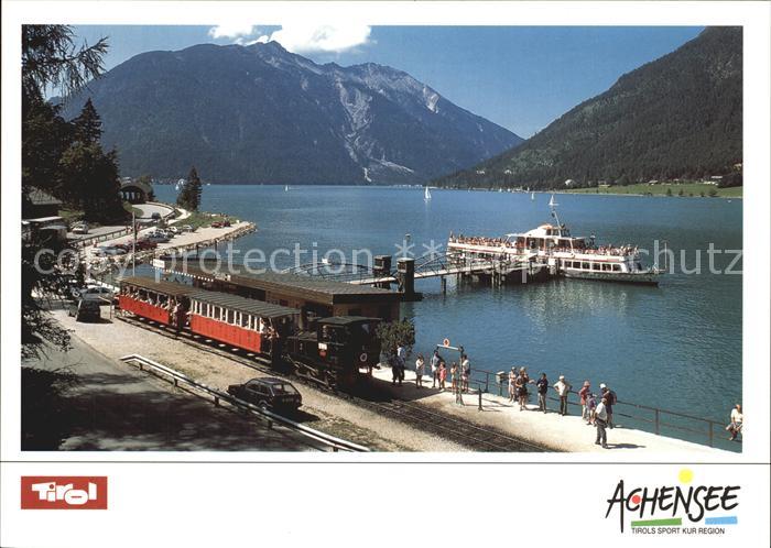 Achensee Eisenbahn Anlegesteg Faehrschiff