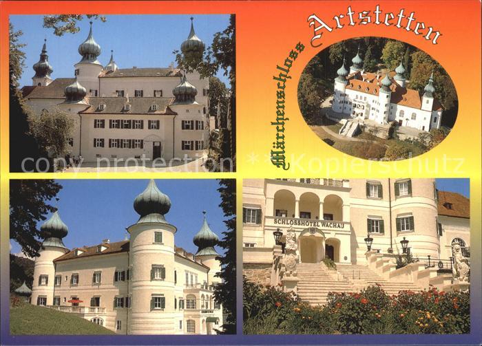 Artstetten-Poebring Schloss Artstetten Fliegeraufnahme Schlosshotel Wachau