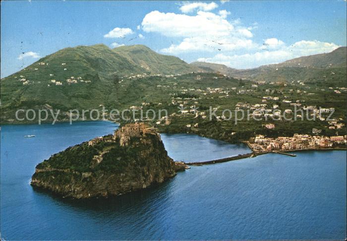 Ischia Il Castello e le colline die Campagnano