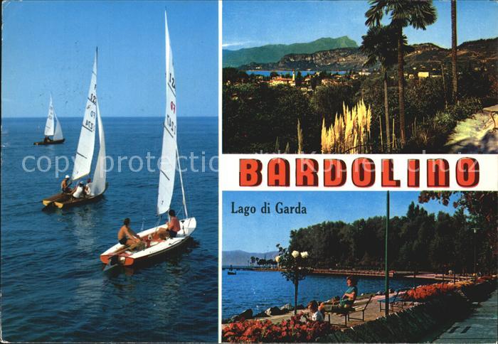 Bardolino Lago di Garda Segeln Panorama Promenade
