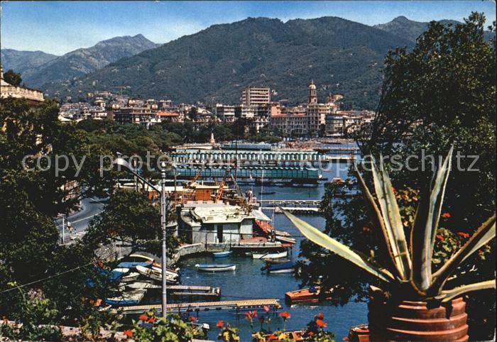 Rapallo Scorcio panoramico dal porto