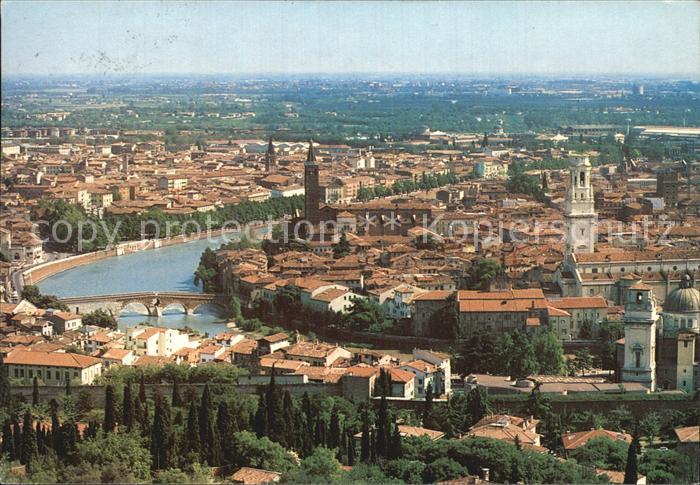 Verona Veneto Panorama dal colle di San Pietro