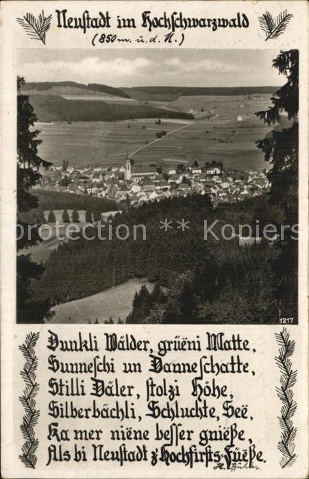 Neustadt Schwarzwald