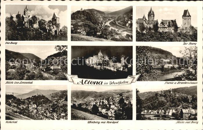 Altena Lenne Burg Lennetal