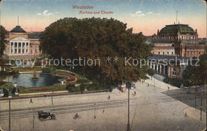 Wiesbaden Kurhaus und Theater