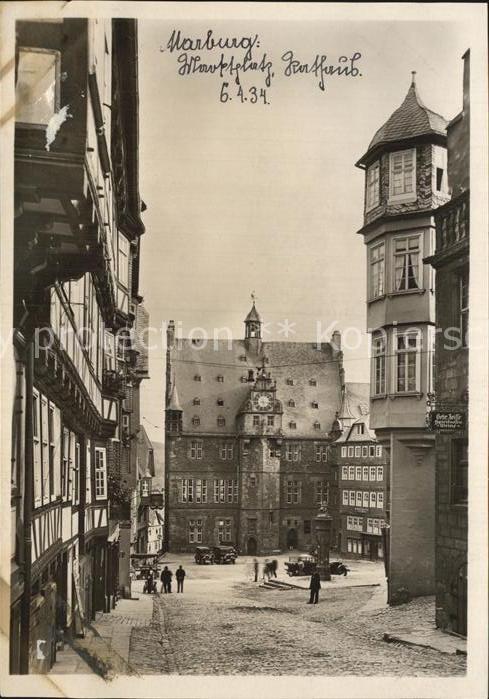 Marburg Lahn Hauptplatz
