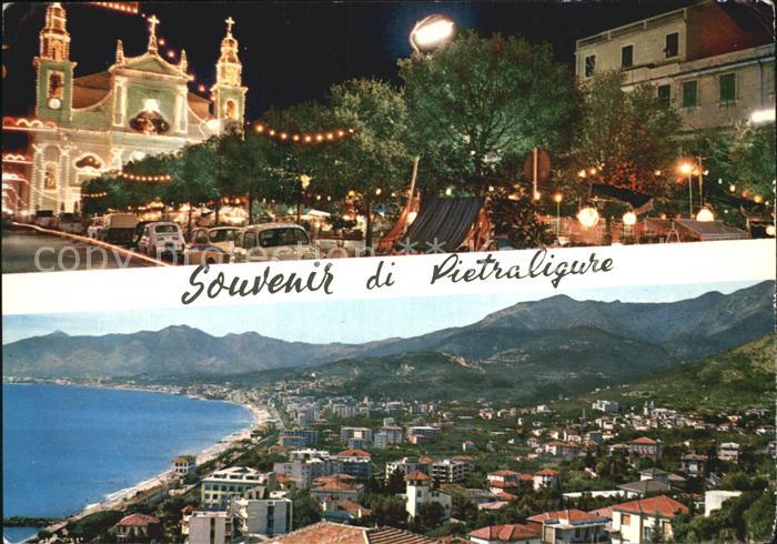 Pietraligure Fliegeraufnahme Kirche