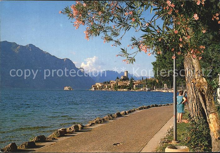 Malcesine Lago di Garda Seepromenade