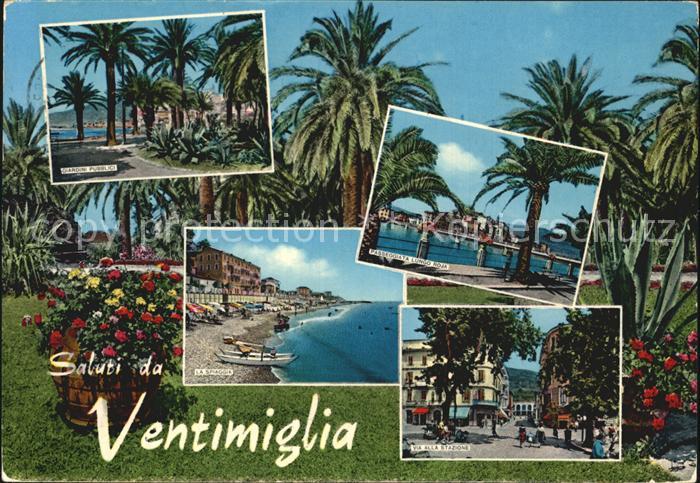 Ventimiglia Liguria Strand Promenade
