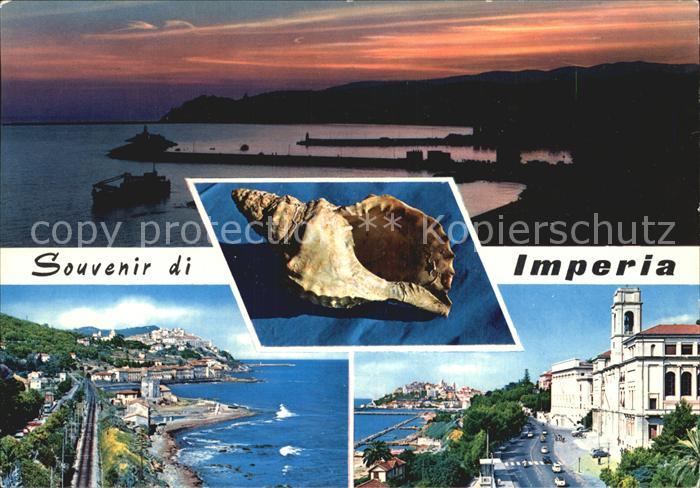 Imperia Tramonto Palazzo delle Poste